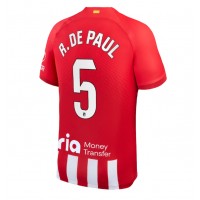 Atletico Madrid Rodrigo De Paul #5 Heimtrikot 2023-24 Kurzarm